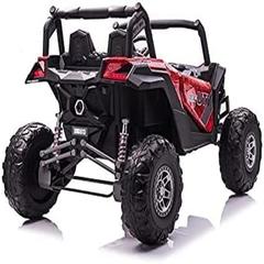 Myts 4x4 Sport Edition 2-Seater Buggy/UTV Style Kids Electric Ride-On Car (24 V, Red)