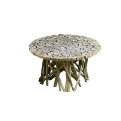 Pan Emirates Wildbranch Wooden Coffee Table (82 x 82 x 45 cm)