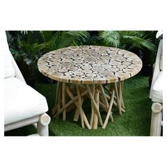 Pan Emirates Wildbranch Wooden Coffee Table (82 x 82 x 45 cm)