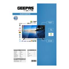 Geepas 55" Android Smart LED TV, GLED5508SFHD