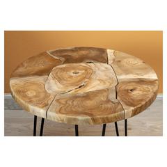 PAN Emirates Crono Solid Wood End Table (50 x 50 x 50 cm)