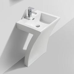 Milano Acrylic L-Shaped Wash Basin