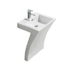 Milano Acrylic L-Shaped Wash Basin