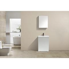 Milano Acrylic L-Shaped Wash Basin