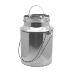 Raj Stainless Steel Storage Container W/Screw & Seal Lid (10 L)
