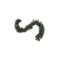 Pan Emirates Artificial Christmas Decor Garland (200 cm, Green)