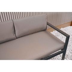 Isometric 5-Seater L-Shaped Metal Garden Sofa Set PAN Emirates