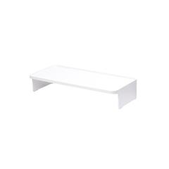 Litem Monitor Stand + Organizer (White)