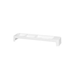 Litem Monitor Stand + Organizer (White)