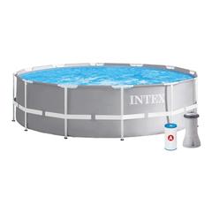 Intex Prism Frame Above Ground Round Pool W/Filter (366 x 99 cm)