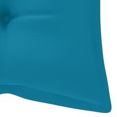 vidaXL Garden Bench Cushion Light Blue 120x50x7 cm Fabric
