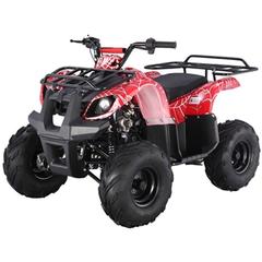 Myts Quad ATV Bike W/Reverse For Kids (150  cc, Red)