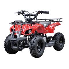 Myts Quad ATV Bike W/Reverse For Kids (150  cc, Red)