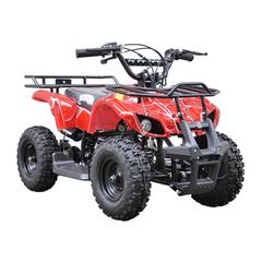 Myts Quad ATV Bike W/Reverse For Kids (150  cc, Red)