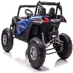 Myts 4x4 Sport Edition 2-Seater Buggy/UTV Style Kids Electric Ride-On Car (24 V, Blue)