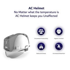Jarsh Safety Air Conditioned Helmet, JS-22EGC-G