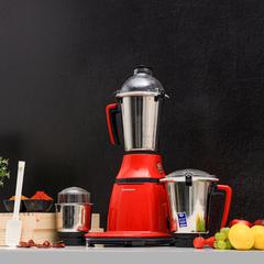 Olsenmark 3-In-1 Mixer Grinder W/Hand Blender, OMSB2400 (750 W)