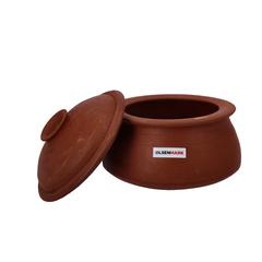 Olsenmark Traditional Cookware Clay Biryani Pot W/Lid, OMCP6008 (23 cm)