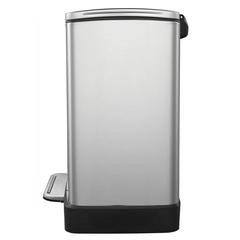 EKO Stainless Steel E-Cube Step Trash Bin W/Pedal (20 L)