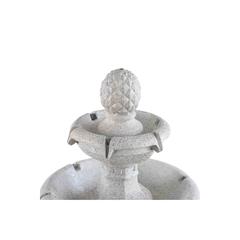 نافورة أرضية 3 طبقات فيرونا (86 × 86 × 155 سم، طبيعي)