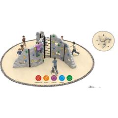 Myts Kids Backyard Rock Climber Series Outdoor Playground