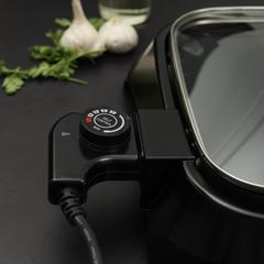شواية كهربائية من جيباس بغطاء زجاجي GBG63040 (1600 واط)