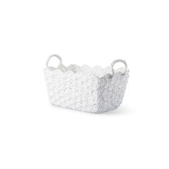 Pan Emirates Fykon Craft Basket (30 x 20 x 15 cm, White)