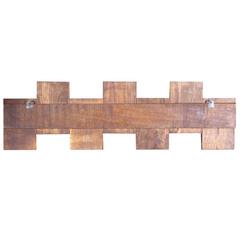 vidaXL Coat Rack with 7 Hooks Solid Reclaimed Wood