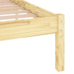 vidaXL Bed Frame Solid Wood Pine (200 x 200 cm)