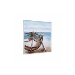 Pan Emirates Offshore Boat Canvas Art (60 x 3 x 60 cm, Blue)