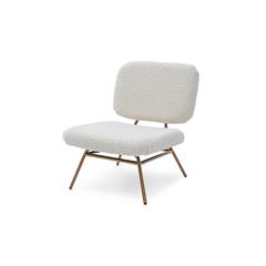 Pan Emirates Karolinska Fabric & Metal Accent Chair (64 x 41 x 76 cm)