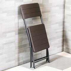 Lexa 2-Seater Metal & Plastic Foldable Balcony Set Danube Home