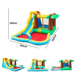 Myts Summer Fun Pampys Bouncer W/Tree Castle & Slide