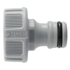 Gardena Threaded Tap Connector (Gray && Black)