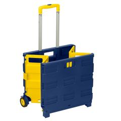 Honey-Can-Do Rolling Folding Carry-All Crate (44.45 x 7.62 x 40.64 cm)