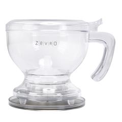 Simpliss 'A Tea Brewing Set (13 x 13 x 15 cm, Clear)