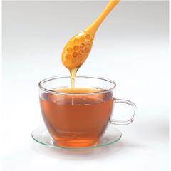 ملعقة عسل بي واي (17.8 × 17.8 × 3.1 سم، أصفر)