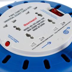 Oshtraco 4-Socket Cassette Extension Reel (10 m)