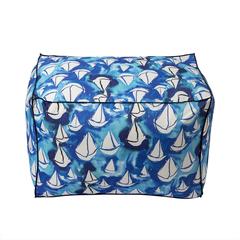 Anemoss Orsa Cotton Rectangular Pouf (60 x 40 x 42 cm)