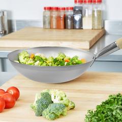 Chefset Iron Chinese Wok (33 cm)