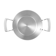 Fissman Millenium Stainless Steel Stockpot W/Glass Lid (24 cm)