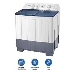 Daewoo 20 Kg Twin Tub Freestanding Top Load Washing Machine, DW-T200W