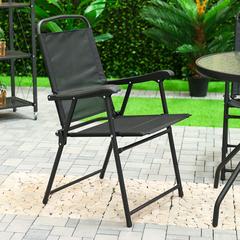 Eliza 4-Seater Steel Patio Set W/Umbrella Danube Home