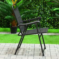 Eliza 4-Seater Steel Patio Set W/Umbrella Danube Home