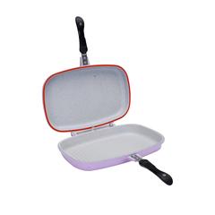 مقلاة شواء مزدوجة من الألومنيوم المصبوب مقاومة للالتصاق رويال فورد (40 سم)