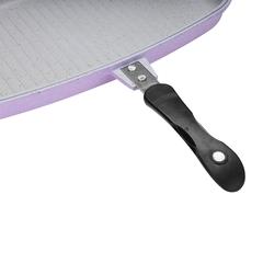 مقلاة شواء مزدوجة من الألومنيوم المصبوب مقاومة للالتصاق رويال فورد (40 سم)