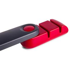 Joseph & Joseph Rota Folding Knife Sharpener & Honer (32.5 x 10.2 x 10.2 cm, Gray & Red)