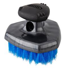 Carrand Deluxe Tire Brush with Flow Thru Pole Thread