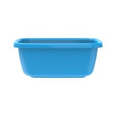 Cosmoplast Square Plastic Basin Tub (12 L, Light Blue)