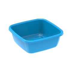 Cosmoplast Square Plastic Basin Tub (12 L, Light Blue)